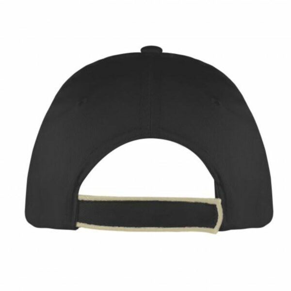 CAPPELLINO 5 PANNELLI COTONE CON PIPING IN CONTRASTO 1 K18045N R