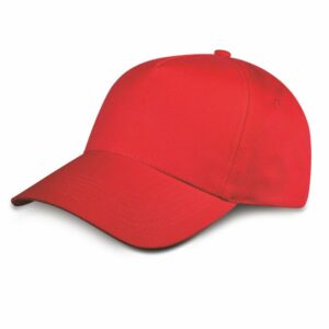 CAPPELLINO 5 PANNELLI COTONE ROSSO
